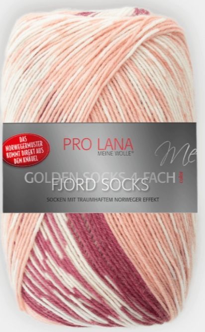 Pro Lana Fjord Socks Nr. 189 Bordeaux