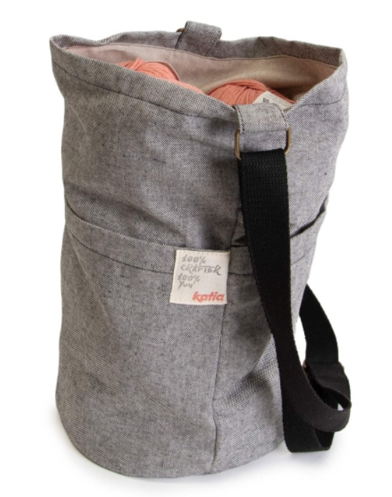 Katia Projekttasche mit verstellbarem Gurt und Außentaschen